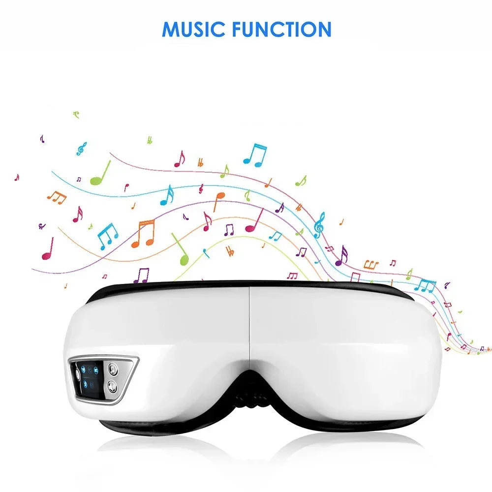Bluetooth Vibration Massager and Compression Eye Mask