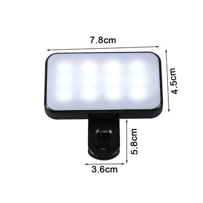 Pocket Clip-On LED Light For Phone