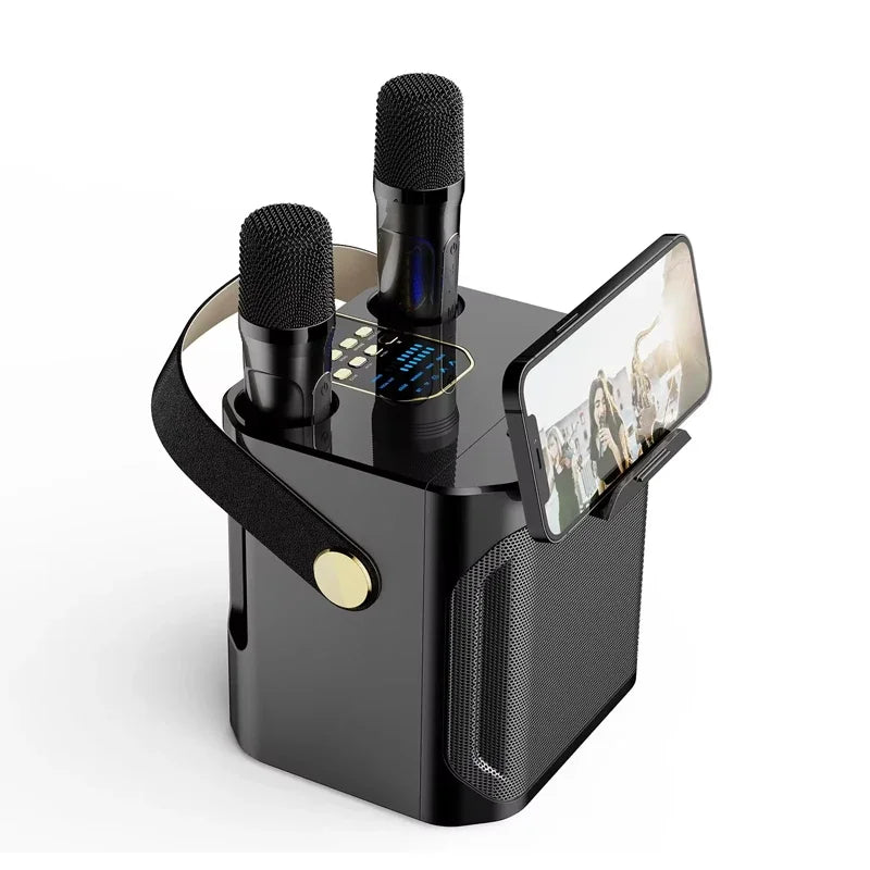 Stereo Boombox Bluetooth Karaoke Speaker