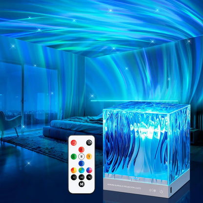 Northern Lights Starry Night Projector Lamp