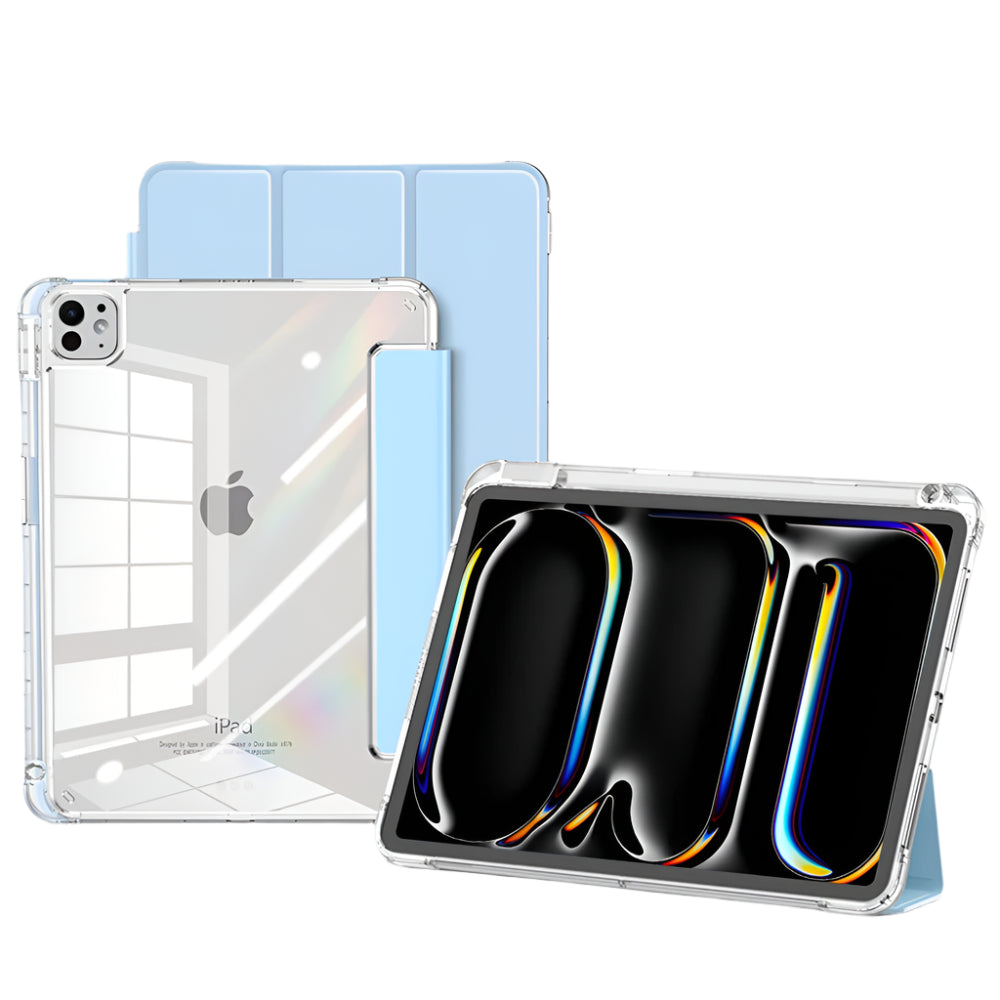 Front Foldable Clear iPad Case