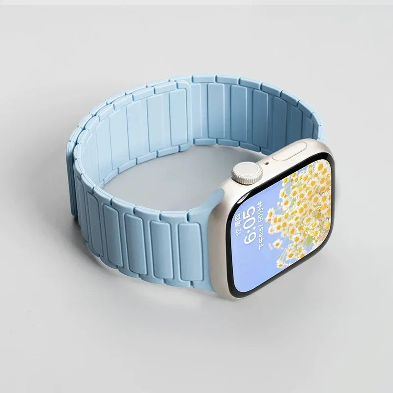 Textured Silicone Watch Band