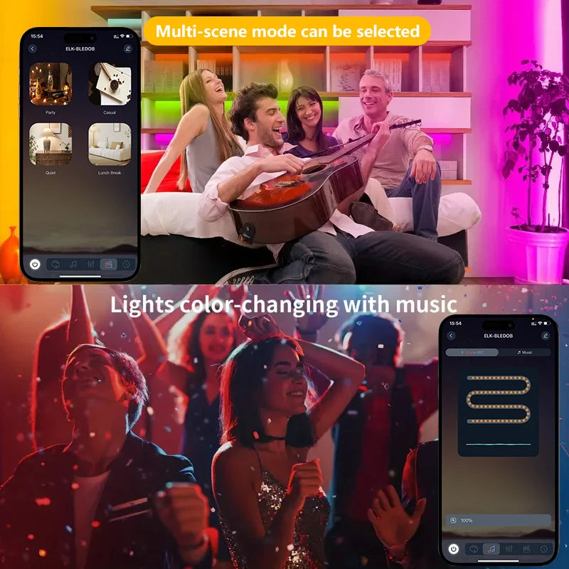 LED Color Changing Strip Lights