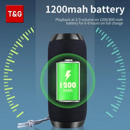 T&G Portable Bluetooth Speaker TG117