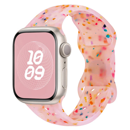 Speckled Silicone Watch Band