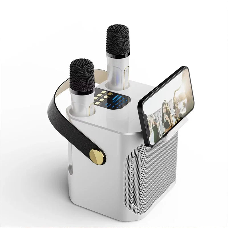 Stereo Boombox Bluetooth Karaoke Speaker