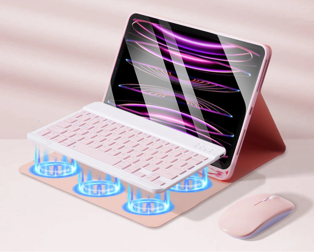Foldable Keyboard iPad Case