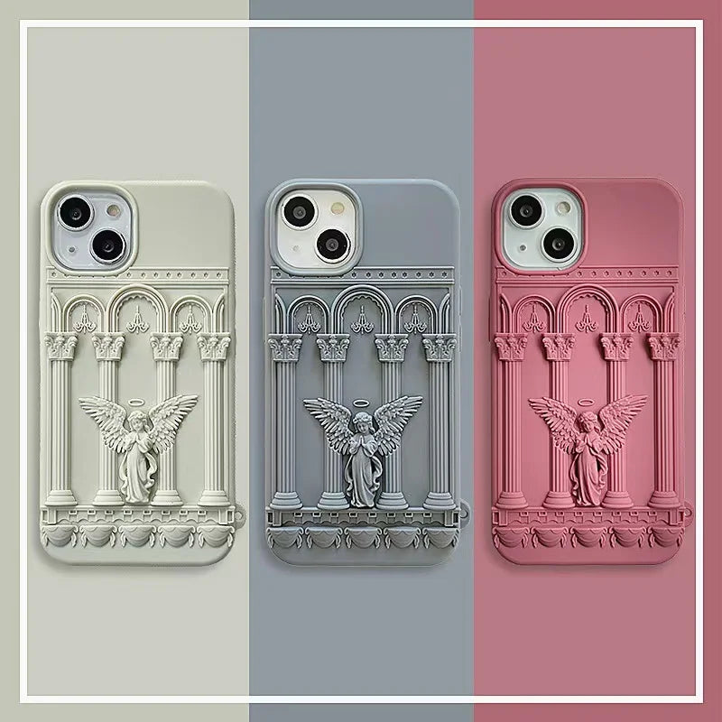 3D Greek Angel Phone Case