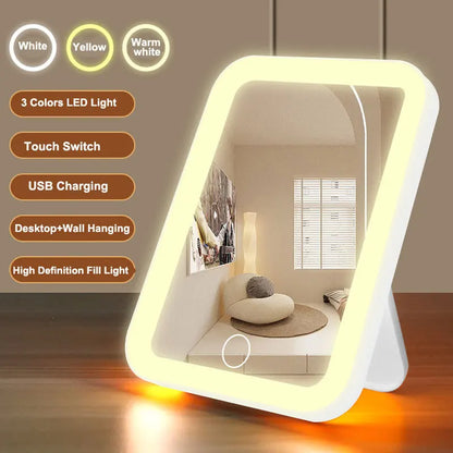 3 Color Portable Touch Vanity Mirror