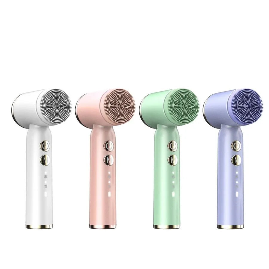 6 In 1 Ultrasonic Electric Face Cleansing Brush