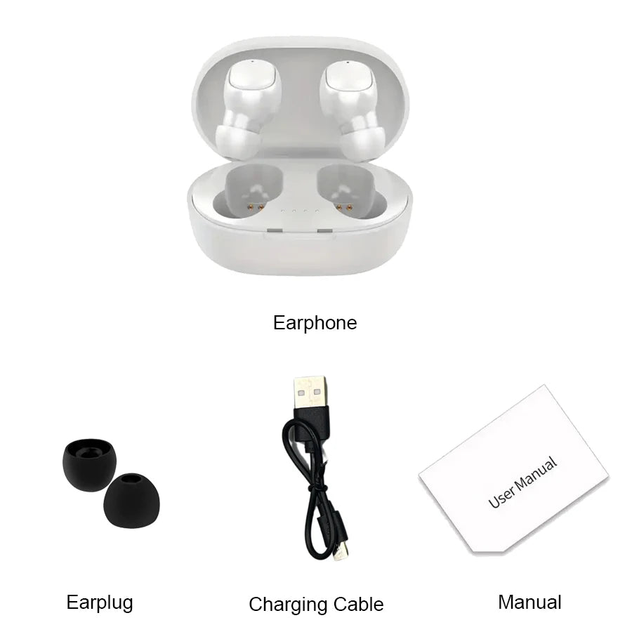 5.0 Bluetooth HiFi Stereo Earbuds