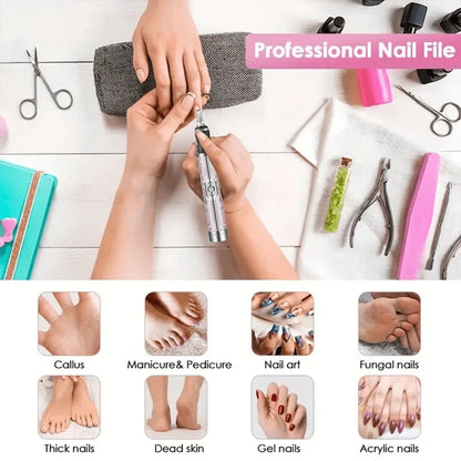 Electric Cordless Nail Drill Kit