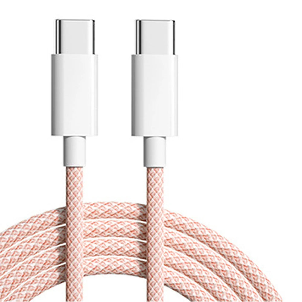 Braided Pastel Charging Cable