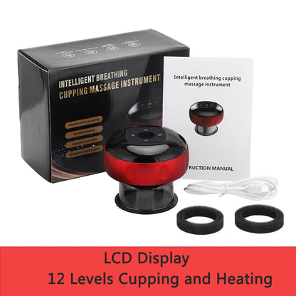 Vacuum Cupping and Scraping Massage Device