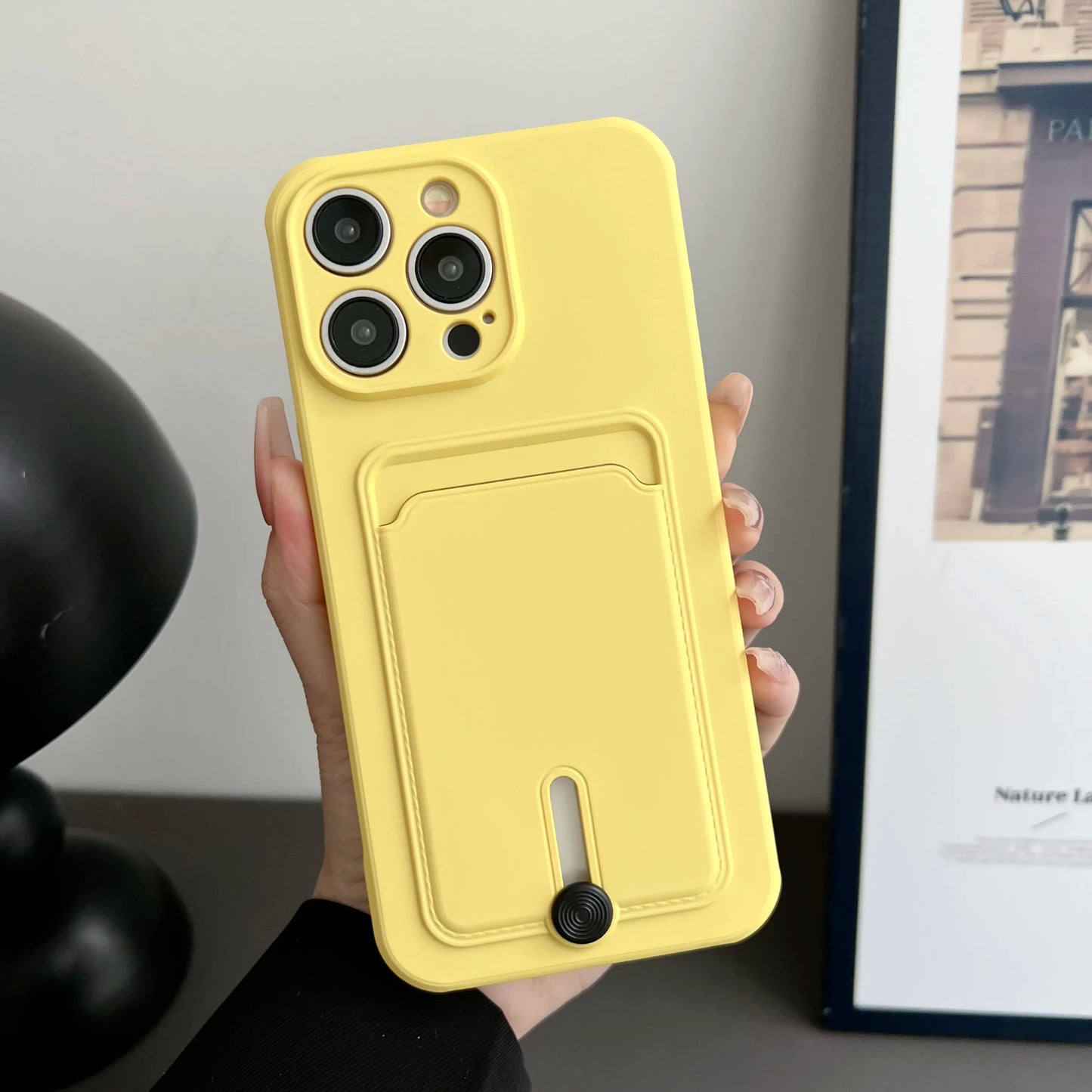 Simple Slide Card Holder Phone Case