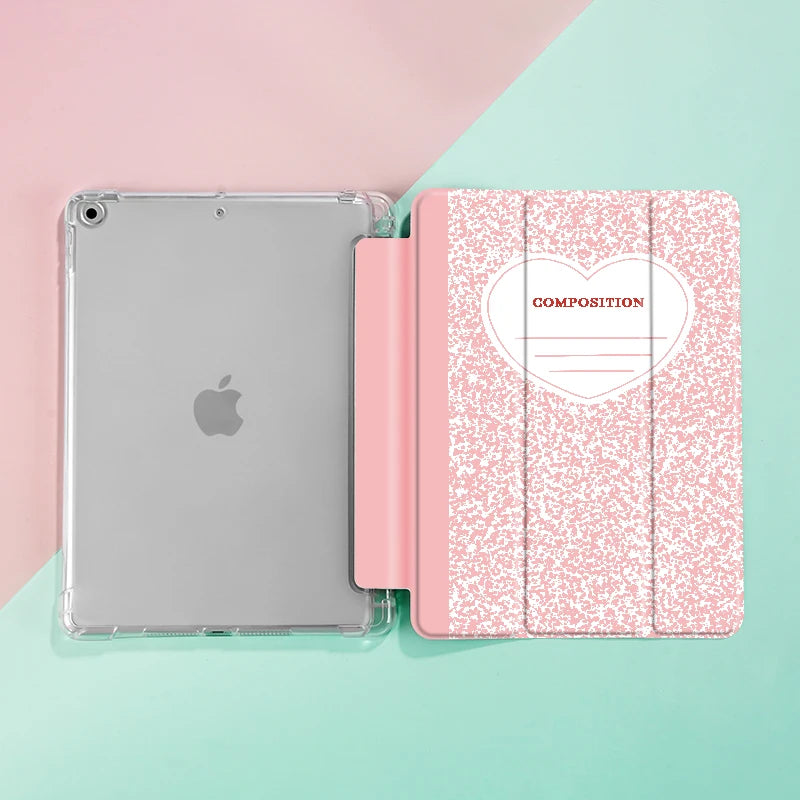 Abstract Design Foldable iPad Case