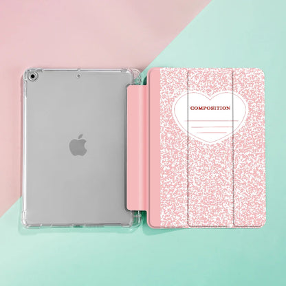 Abstract Design Foldable iPad Case