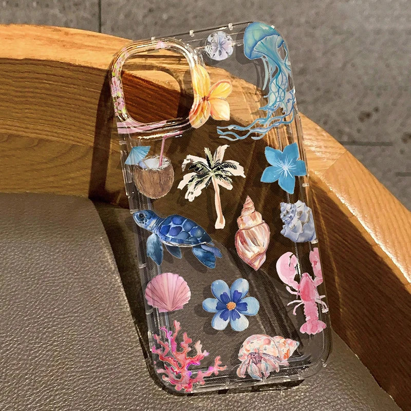 Marine Life Mix Phone case