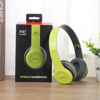 5.0 Stereo Bass Bluetooth Headphones