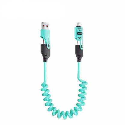 Multi-Type Coil Charging Cable