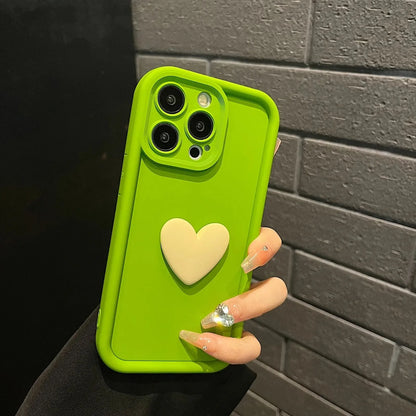 3D Heart Phone Case