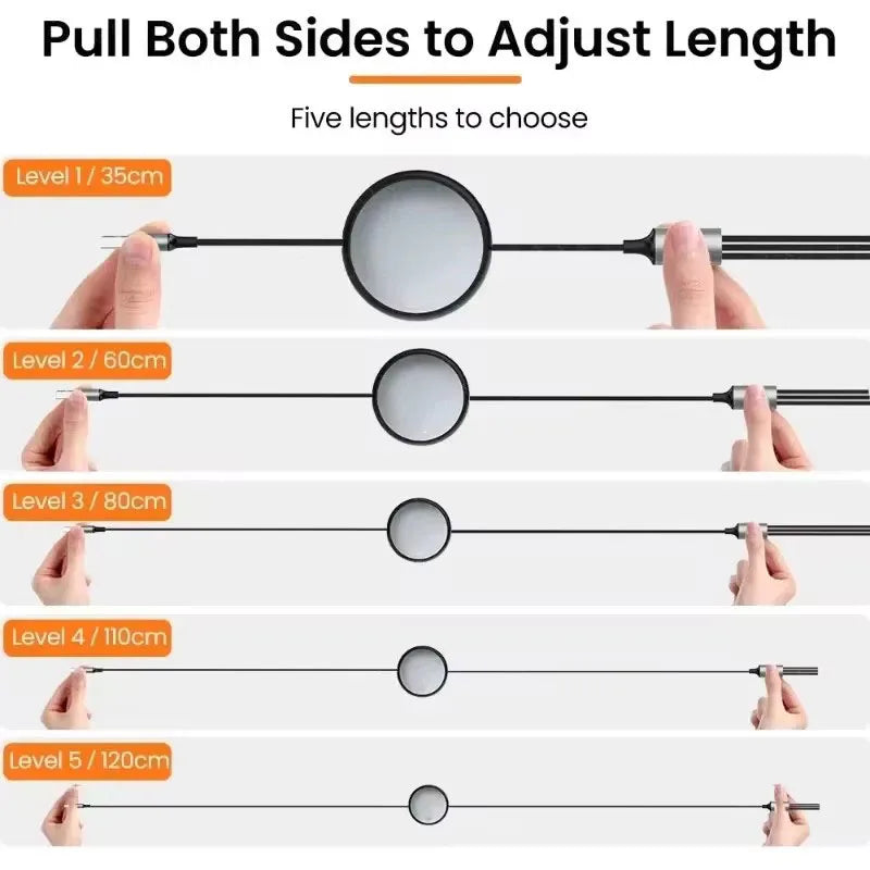 3 in1 USB Retractable Charging Cable