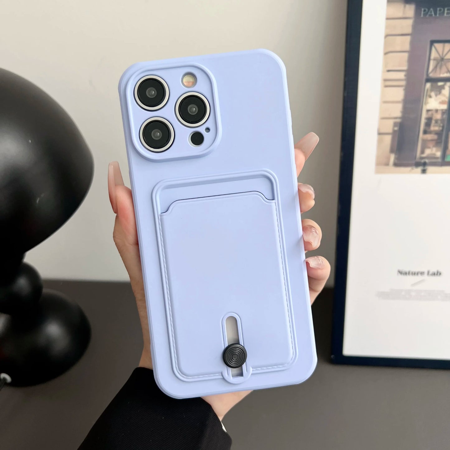Simple Slide Card Holder Phone Case