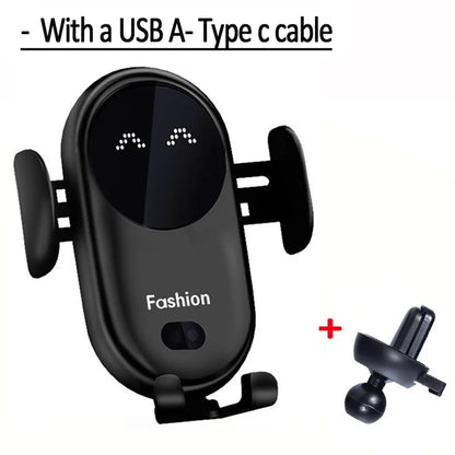 Fast Wireless Car Charging Phone Holder