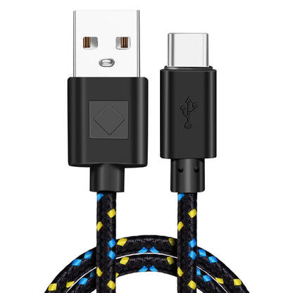 Braided Specks Charging Cord (USB to C)