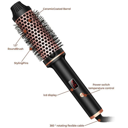 Professional Ionic Hair Curler and Straightener