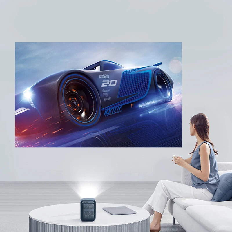 Sleek Mini Portable Projector