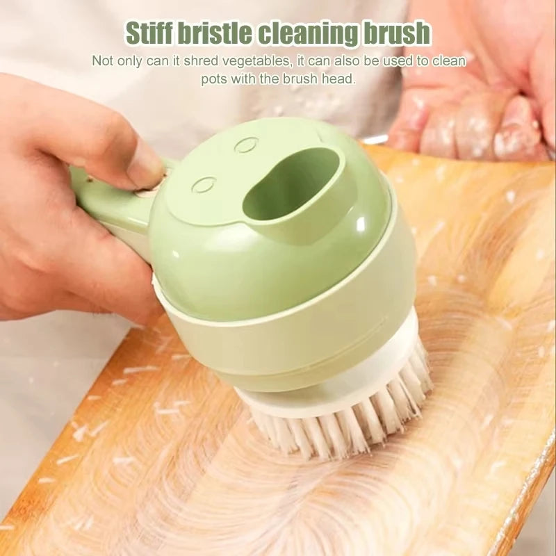 4 In 1 Handheld Electric Vegetable Cutter