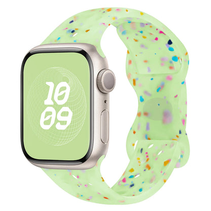 Speckled Silicone Watch Band