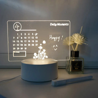 LED Note Board Night Light