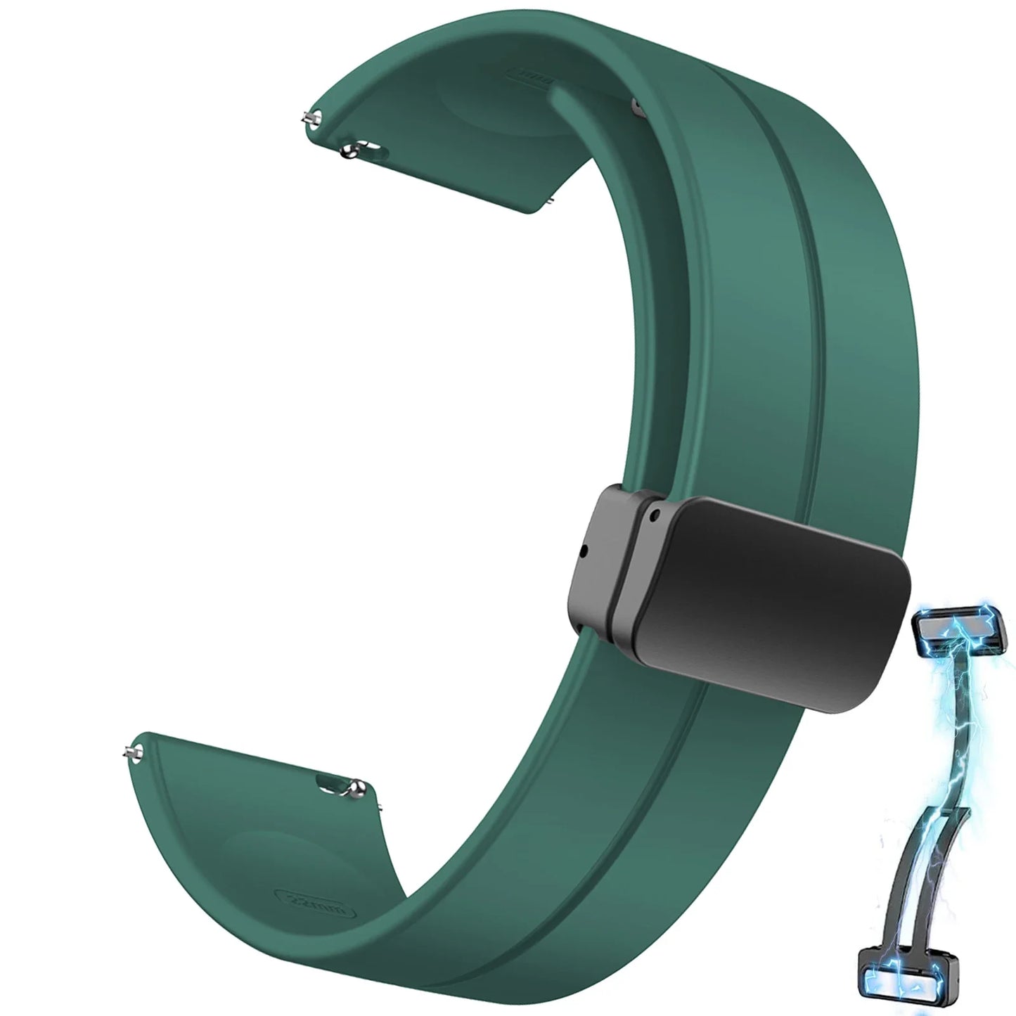 Magnetic Silicone Buckle Band for Samsung Galaxy