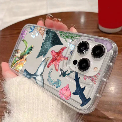 Marine Life Mix Phone case