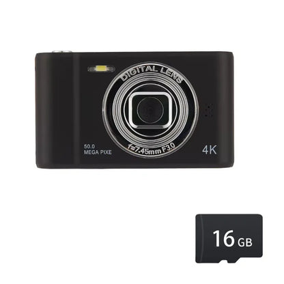 4K Retro Digital Camera 50 Megapixels HD Zoom 2.4inch Screen