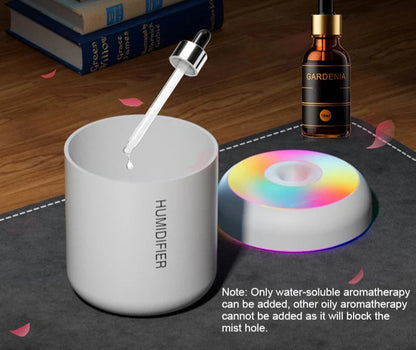 Mini Air Humidifier + Aroma Diffuser