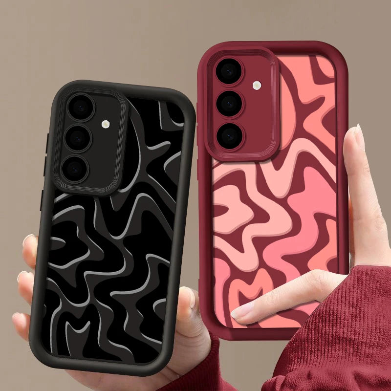 Distorted Stripes Phone Case