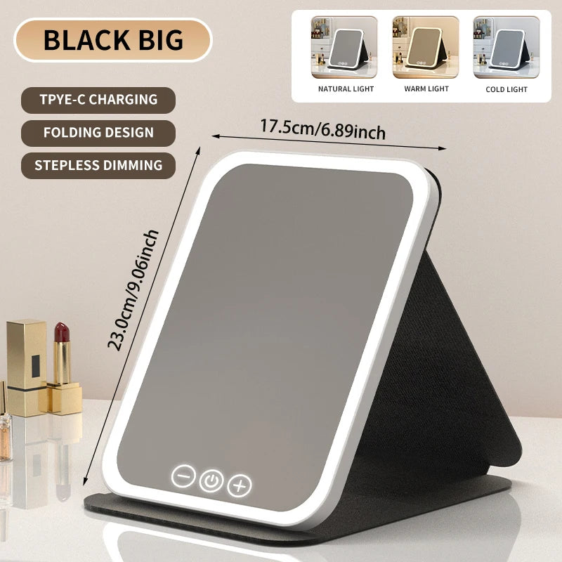 Multi-Use 3 Color Touch Makeup Mirror