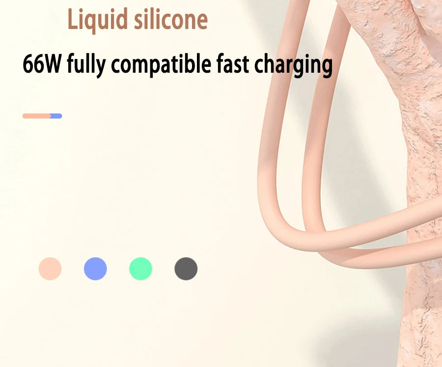 Pastel Fast Charging Cable
