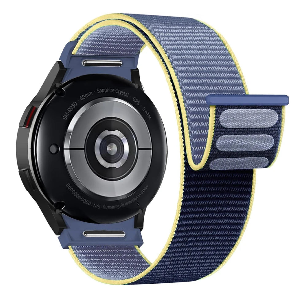 Nylon Sport Loop Watch Band For Samsung Galaxy