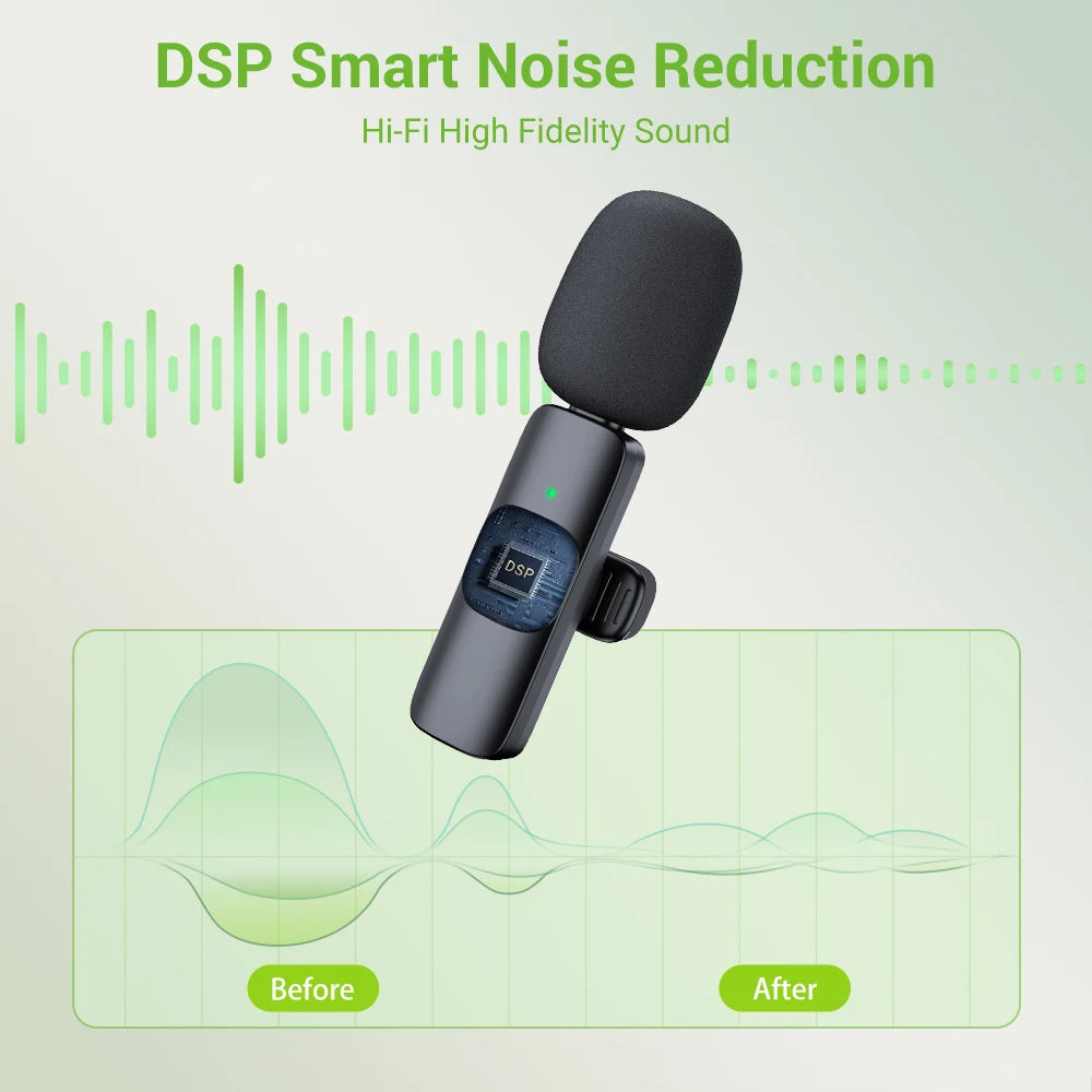 Sleek 2.4G Wireless Microphone