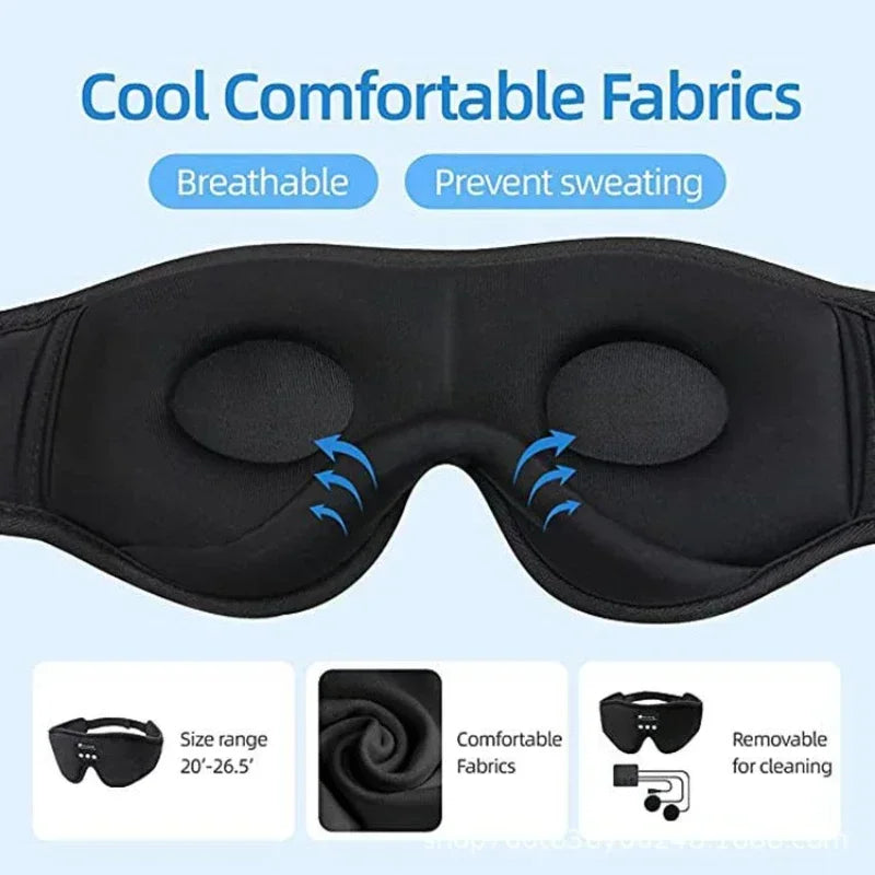 3D Bluetooth Sleeping Eye Mask