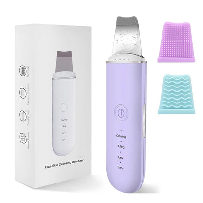 Ultrasonic Vibration Skin Scrubber and Blackhead Remover