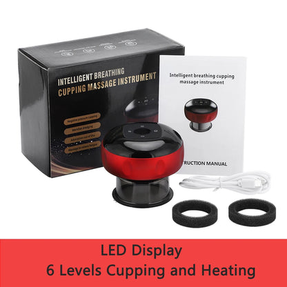 Vacuum Cupping and Scraping Massage Device