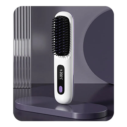 Wireless Heating Straight Hair Comb