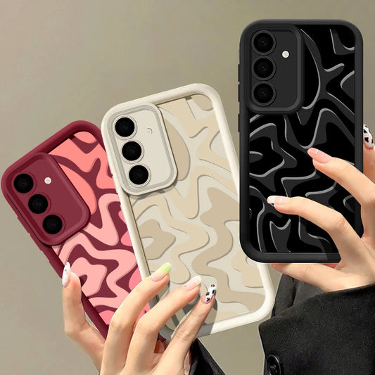 Distorted Stripes Phone Case