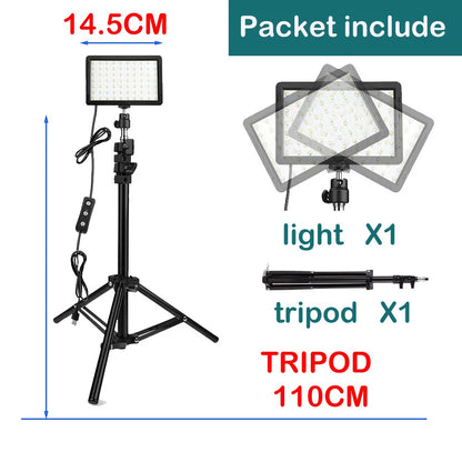 Multi-Color LED Lighting Kit with Tripod Stand (3.5ft & 5ft)
