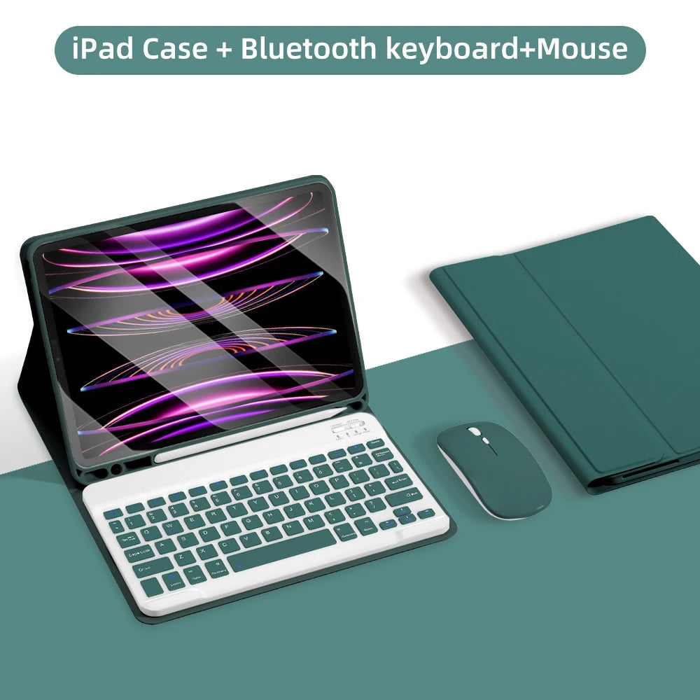 Foldable Keyboard iPad Case